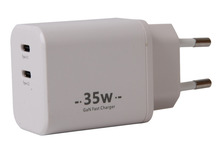 Oplader 35 W PD 2 x USB-C